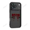 Funda para Teléfono Estilo Oscuro Corazón de Calavera para iPhone 17 Pro Max Suministro de Halloween Funda Mate de Ventana Grande Agradable al Tacto