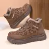 Zapatos Nuevos de Invierno para Mujer Botas de Nieve Zapatos Transfronterizos para Mujer Forrados de Felpa y Engrosados Botas Calientes de Algodón Suela Gruesa Caña Media Cómodos y Versátiles