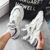 Zapatillas de Running para Hombre Verano 2025, Zapatillas de Papá de Moda de Suela Gruesa para las Cuatro Estaciones, Zapatillas Deportivas Transpirables Casuales para Estudiantes