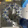 Máquina de Trançar de Alta Velocidade Tipo 90 Máquina de Navete Máquina de Fazer Corda Acessórios Placa de Flor Roda de Quatro Folhas Haste de Fuso Adaptador Roda