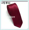 Corbata de Hombre de 8 cm de Color Sólido para Boda, Negocios, Novio, Padrino, Grupo, Estudiante, Venta al por Mayor