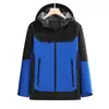 Ropa de trabajo con capucha para hombre y mujer, resistente al viento, transpirable, con forro polar, engrosada con grafeno, para exteriores, con logotipo personalizable