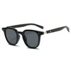 Gafas de Sol Cuadradas Estilo Coreano Personalizadas para Hombre, Gafas de Sol con Patas de Madera para Mujer, Marco de Gafas de Sol Anti-UV, Envío Gratis D