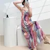Camisón de Tirantes de Algodón y Seda Rojo Pony para Mujer, Delgado de Verano de Longitud Media Fresco y Transpirable Ropa de Casa Vestido de Vacaciones