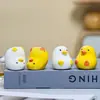 Adornos de Cerámica Minimalista Fantasma Transfronterizos en Forma de Tulipanes y Corazones, Manualidades Decorativas Sanadoras para Escritorios de Oficina