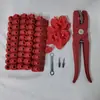 Paquete de Exportación de Etiquetas para Orejas de Oveja, Pinzas para Etiquetas de Orejas, Llave de Aguja, Tuerca, Rojo, Amarillo, Azul, Verde, Naranja Cinco Colores, Precios Asequibles