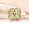 Zhuzi Nuevos Accesorios de Flor de Cristal Multicolor Accesorios para Joyería DIY Pegatinas para Funda de Teléfono Móvil Salida de Aire de Coche Accesorios de Diamante