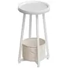 Mesa de Centro Pequeña al por Mayor de Fábrica, Mesa Lateral Creativa para Sofá de Uso Doméstico en la Sala de Estar, Mesa Redonda Pequeña para Balcón, Mesa Pequeña Moderna para Apartamentos