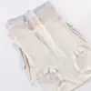 Calcinha de Controle de Barriga de Cintura Alta Cruzada para Mulheres, Respirável, Antibacteriana, Calça de Controle de Barriga Levanta Bumbum, Elástico Alto, Forro de Seda de Amora, Calça Modeladora Sem Costura