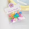 Presilha de cabelo infantil fofa pequena cor Mini presilha de cabelo pequena lateral grampo quebrado grampo para franja acessórios de cabelo atacado
