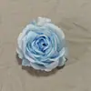 Flores Artificiais de Rosa com Borda Enrolada para Decoração de Cena de Casamento Materiais DIY Flores Artificiais para Decoração de Paisagismo Atacado