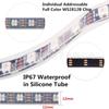 Fita de Luz LED Ws2812B Quente Transfronteiriça Programável IC Embutido 5050 Lâmpada DC5V Controle de Fita de Luz Mágica