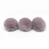 En Stock Entrega Rápida Bola de Pelo Falso de Conejo Pompones DIY para Ropa, Zapatos, Sombreros, Bolsos Accesorios, Colgante para Llavero, Accesorios de Bola de Felpa