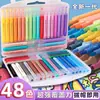 Marcador acrílico 12\24 colores traje de pintura infantil 48 colores pluma de acuarela graffiti DIY bolígrafo acrílico para estudiantes venta al por mayor