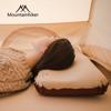 Mountainhiker Huésped de Montaña Nuevo Camping al Aire Libre Ocio Viaje Portátil Inflable Queso Almohada