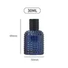 En stock botella de perfume de vidrio de piña de 50 ml con tapa de rosca botella de spray portátil cosméticos de viaje decantador de perfume