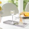 Fabricante Transfronterizo Baño Cocina Bandeja de Silicona Vajilla Taza de Agua Lavado Antideslizante Bandeja de Almacenamiento Rectangular Lavabo