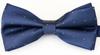 Estilo coreano cor sólida dos homens Silver Point Bow Tie sul-coreano de seda casamento Bow Tie Dress Business Bow