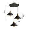 Candelabro de Comedor Retro Americano Vestidito Negro Candelabro de Hierro Forjado Candelabro Creativo para Cafetería Bar Restaurante Venta al por Mayor Transfronteriza