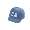 Gorra de Pana Infantil Coreana con Visera Corta Moda Otoño Hombres y Mujeres Bebé Color Sólido Bordado de Letras Gorra de Béisbol Moderna