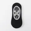 Meias de Yoga Antiderrapantes Profissionais de Pilates, Meias Esportivas com Pontos de Silicone Personalizadas para Mulheres, Meias Elásticas Respiráveis com Suporte para o Arco