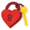 Accesorios de Corazón Rojo para el Día de San Valentín Parche Suave de PVC Accesorios para el Cabello Funda para Teléfono Celular Flor para Zapatos Joyería DIY Accesorios de Bolígrafo Publicitario