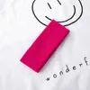 Faixa de Cabelo Lisa Masculina Tendência Street Absorvente de Suor e Antiperspirante Faixa Hip-Hop Versátil Faixa de Cabeça Tricotada Acessório de Cabeça Masculino Coreano Touca para Lavar o Rosto