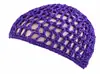 Red para el Cabello Transfronteriza, Gorra de Red Africana, Red para el Cabello de Colores para Mujer, Gorra de Red Tejida Hueca Hecha a Mano, Gorra de Red Elástica Alta Invisible para Poner