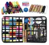 Bolsa de Almacenamiento Portátil para Costura, Kit de Herramientas para Manualidades y Tejido de Uso Doméstico, Caja de Costura de Viaje, Kit de Costura