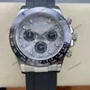 Reloj para Hombre Rolex Daytona Serie 40mm Multifuncional Cronógrafo Incrustado de Diamantes Mecánico Totalmente Automático Aliexpress