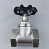 Válvula de Cierre de Acero Inoxidable 304 Válvula de Cierre Roscada J11W-16P 1/2 Pulgada 6/8 Pulgada Dn25 Válvula de Cierre Espesa