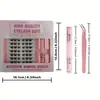 Kit de Cola para Cílios Postiços Transfronteiriço, Grande Capacidade, Cílios Pequenos, Sem Formato de Olho, Maquiagem Rápida para os Olhos, Curvatura Rápida e Natural