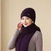 Sombreros de Estilo Coreano para Otoño e Invierno para Mujer, Protección para los Oídos Forrada de Felpa, Cálidos y Versátiles Sombreros de Lana, Elegantes Sombreros para Madres, Modernos Sombreros de Punto