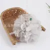 2025 Tiaras de Renda de Neve Elástica Malha Corsage de Performance Flor Artificial Flor de Roupa Versátil Cor de Exportação Europeia e Americana Completa 1119