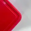 Cubo Cuadrado Transparente de Alta Calidad, Cubo de Plástico para el Hogar, Cubo Pequeño para Agua, Fabricante de Cubos para Almacenamiento de Comida para Perros y Gatos, Cubo para Almacenamiento de Piezas de Material con Tapa