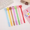 Caneta Gel Cabeça de Boneca 3D Desenho Animado Animalzinho Fofo Ponta Macia Caneta de Assinatura Papelaria de Alta Qualidade para Estudantes