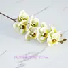 Phalaenopsis Simulada Impressa em 3D Toque de PU Escandinavo Luxo Acessível Decoração Suave para Casa Arranjo de Flores Decoração de Casamento Flores Artificiais