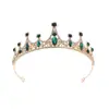 Acessório de Cabeça Coroa Amazon Transfronteiriço Faixa de Cabeça de Aniversário Coroa de Rainha Strass Barroco Europeu e Americano Coroa de Cabelo de Noiva Vestido