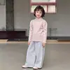 You Hua 2026 Outono Novo Suéter de Malha Base para Meninas com Gola Meia-Alta Strass Manga Bufante Slim-Fit 68797