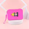 Nueva bolsa de silicona transfronteriza para viajes al aire libre, bolsa de teléfono portátil con cremallera, bolsa de almacenamiento multifuncional impermeable y a prueba de humedad