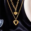 Collar de alas de ángel de amor (2023), diseño de celebridades de internet para mujer, cadena de lana de alta gama que combina con todo.