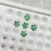 Nueva Estrella Hexagonal de 5 mm Colorida Circonia Piedra Suelta Estrella de Seis Puntas Circonia Nuevo Producto Lanzado Accesorios de Moda Suministro Directo de Fábrica