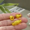 Ámbar Cera de Abeja Amarillo Pollo Hebilla de Collar Polvo Presión Hebilla de Pulsera Tensor Conector Accesorios de Joyería Marfil Venta al por Mayor