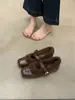 Sapatos Quadrados de Lã Estilo Noite Francesa para Mulheres Outono e Inverno 2025 Sapatos Mary Jane Pequenos de Couro Sapatos Peludos Calçados Externos Sapatos de Algodão