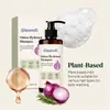 GleamXi Champú Puro de Cebolla 100ml Champú para Cuidado del Folículo Refrescante Voluminizador Limpieza Suave