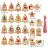 Cross Border Venda Quente Decoração Da Árvore De Natal Presente Caixa De Presente Decoração MerryChirstma Tag Cartão De Férias