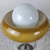 Lámpara de Mesa Vintage de Tarta de Huevo Estilo Bauhaus Lámpara de Estudio Dormitorio Mesita de Noche Luminaria Regulable
