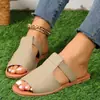 Chanclas informales de una tira para celebridades de internet, temperamento casual, cómodas, versátiles, ligeras, 2026, para salir, exportación transfronteriza, unisex