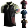 Camiseta polo de verano transfronteriza de comercio exterior para hombre, camiseta de exterior con solapa suelta, sudadera de manga corta, camiseta polo para hombre