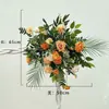 Nuevo Arreglo de Piso Grande para Boda Banquete de Compromiso Flor de Seda Arreglo Floral Decorativo Terminado Pasillo Arte Floral de Boda